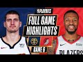 3 NUGGETS At 6 TRAIL BLAZERS FULL GAME HIGHLIGHTS June 3 2021