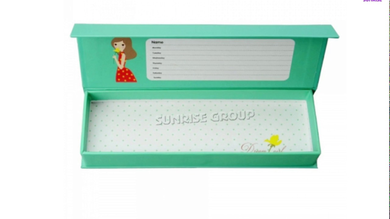 Custom Magnetic Closure Paper Printing Pen Packaging Box with insert