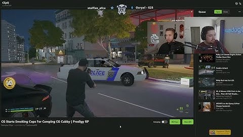 CG Suarez Reacts to Mr. K Going Demon Mode on Cops | Prodigy 2.6 GTA RP