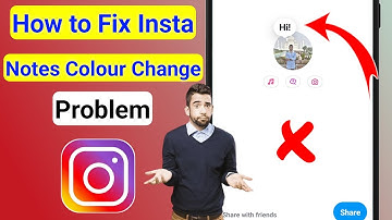 How to Fix Instagram Notes Colour Change Option not Showing 2025 | Insta Notes Colour Change Problem