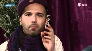 Sean Banans förklarar sin kärlek till Marie Serneholt - Melodifestivalen 2012