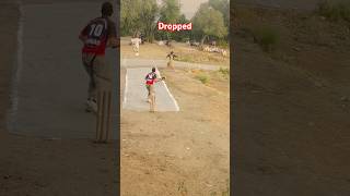 Simple Catch Dropped at First Slip,Bowler Disappointed.😔🏏 #cricket #villagecricket #localclubs