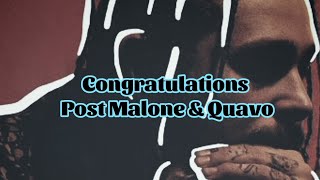 Post Malone & Quavo - Congratulations (Lyrics)