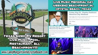 Memorial Day Weekend At Camp Margaritaville Crystal Beach, Texas.