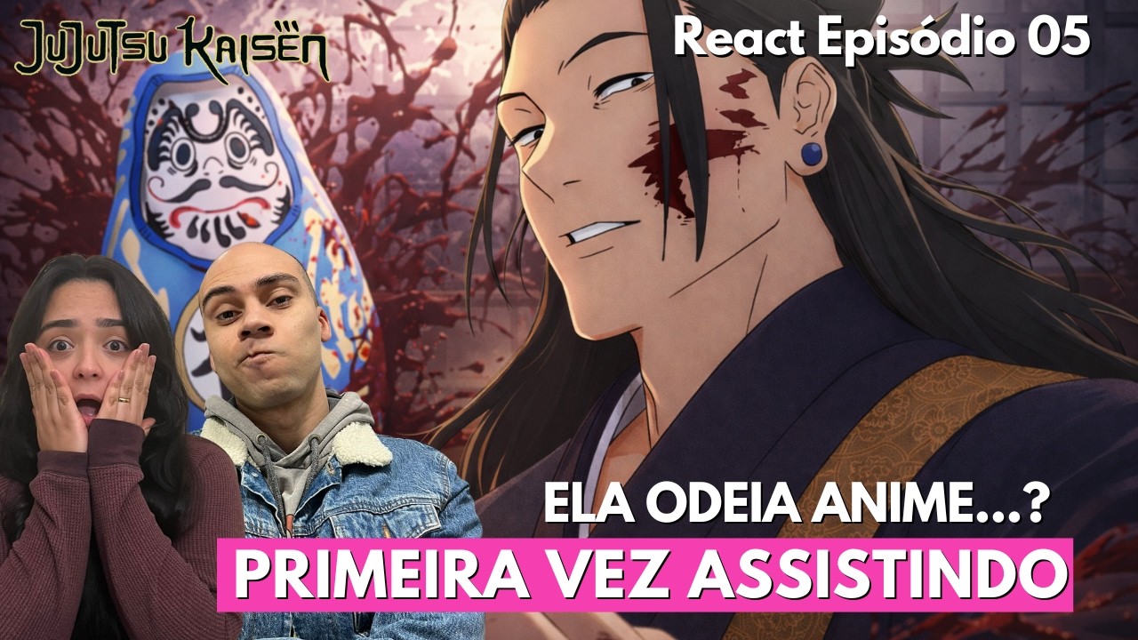 GETO SE TORNA VILÃO 😱💀 ESPOSA EM CHOQUE | REACT JUJUTSU KAISEN TEMP 2 EP 5  PRIMEIRA VEZ ASSISTINDO