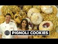 Pignoli Cookies | 5 Varieties! | Classic Desserts w. Cake Boss's Joe & Grace