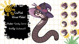 | Live2D Showcase | Scuffed Worm Vtuber Model | Speedy_Sparrow