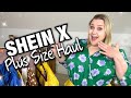 SHEIN plus size try on haul | SHEIN X COLLECTION | plus size fashion