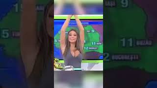 Weather girl, Roxana Vancea, wants you to start your morning with some exercise