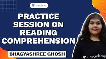 Practice Session on Reading Comprehension | Bhagyashree Ghosh