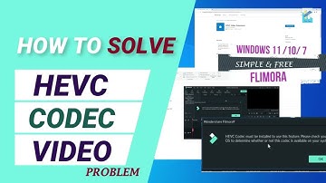 Hevc Video Extension Problem Solved | Premiere Pro | Filmora | Free Converter Win 11 / 10 | 2023