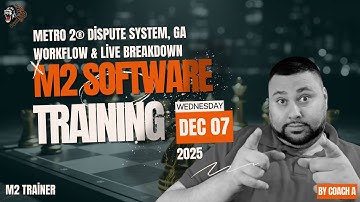 M2 Software Training | Metro 2® Dispute System, GA Workflow & Live Breakdown | December 6, 2025