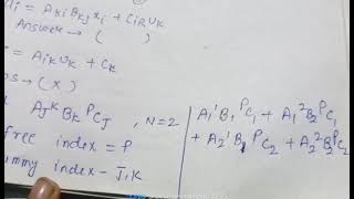 Einstein notation and expansion #EMT
