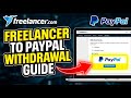 How to withdraw from Freelancer.com to PayPal - Beginner Guide
