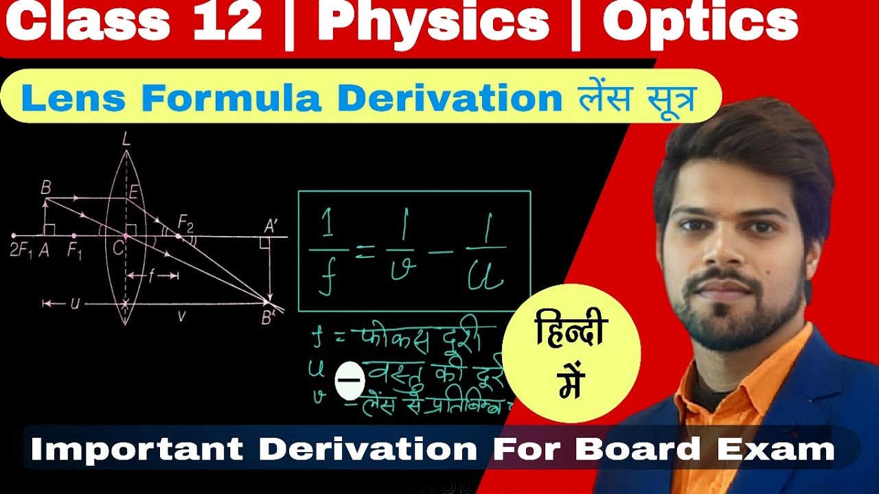 Lens Formula | लेंस फॉर्मूला 