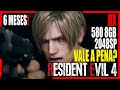 RX 580 8GB 2048SP 6 MESES DE USO! VALE A PENA? TESTANDO RESIDENT EVIL 4 REMAKE!