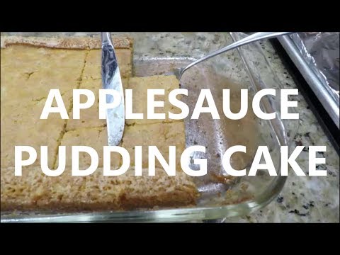 Cooking With My Grandmas #2 - APPLESAUCE PUDDING CAKE