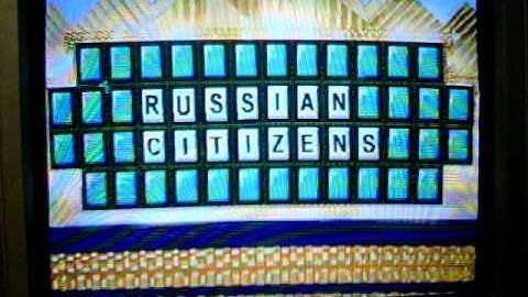 Wheel of Fortune 2nd Edition Playstation Run Game 35 Part 2