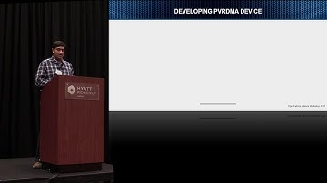 VMware Paravirtual RDMA Developer Perspective
