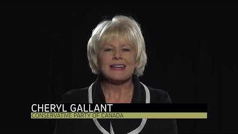 Cheryl Gallant, Conservative Candidate