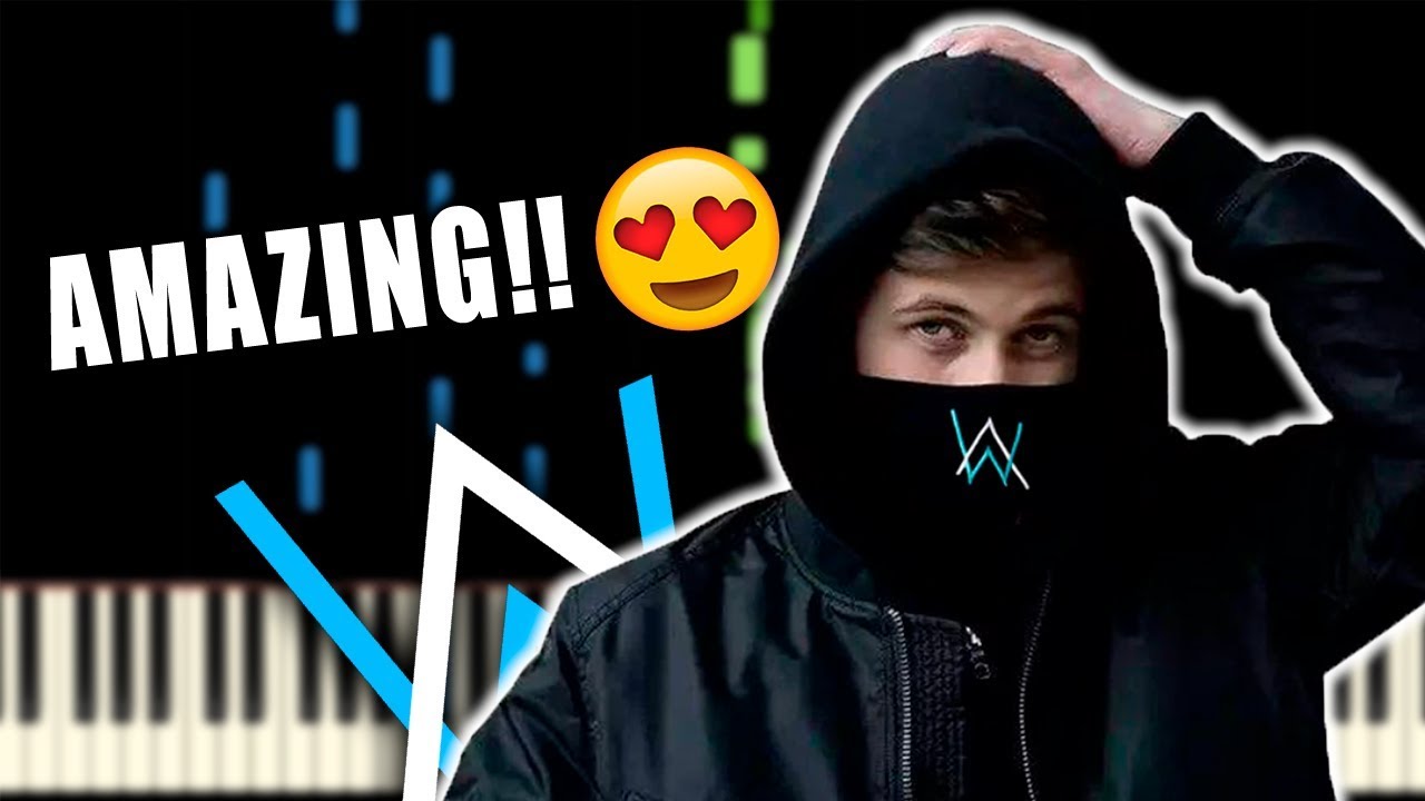 FADED - Alan Walker - Piano Tutorial - YouTube
