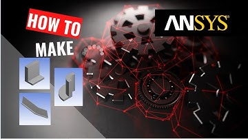 Ansys Workbench Tutorial Part 2 - How To Use Exstrusion, Revolution and Sweep (Basic) #ANSYS