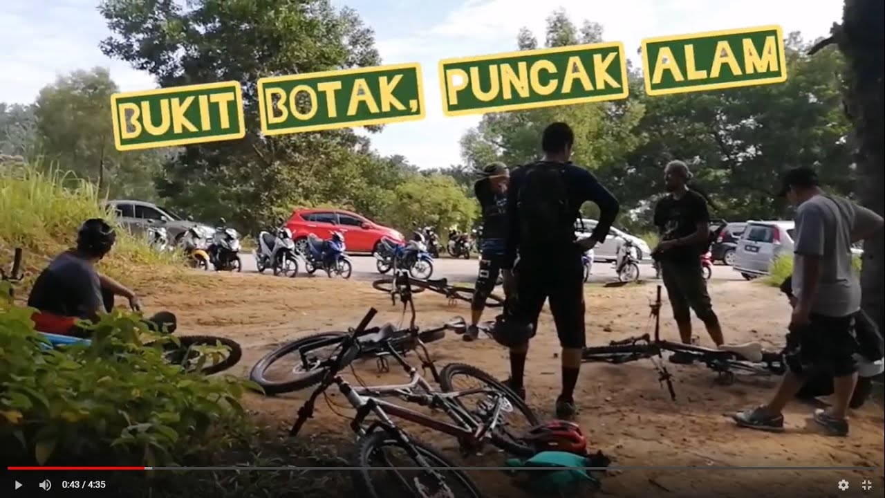 Bukit Botak Puncak Alam Trail Mtb Youtube