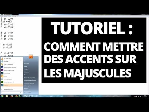 Accent et majuscule : Comment mettre des accents sur les majuscules