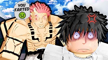 VOICE TROLLING as SUKUNA in The Strongest Battlegrounds Part 3 (hilarious😂)