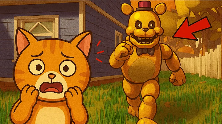 The fast Fredbear in Hello Neighbor is a nightmare 💀 (Roblox)