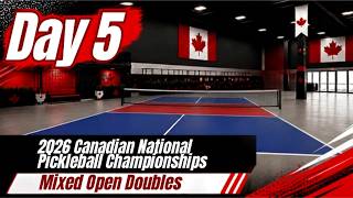 Mixed Open Doubles - 2026 Canadian National Pickleball Championships - Day 5