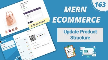 MERN Stack E-Commerce in Hindi: #163 - Update Product Form – Static Structure