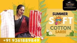 "Have you tried 🌻 Thanvi Soft Saree this SUMMER?" | Offer Valid till 20 April | #cottonsaree screenshot 2