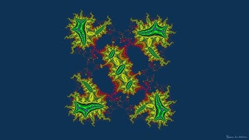 XTrem Julia Morphing on Mandelbrot Set - Geometric Way - No Zoom