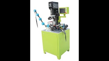 YFM-122ICA Invisible zipper top stop welding machine by computer control ( I top stop)