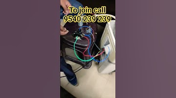 split AC contactor wiring #india_technical_institute #ac_repairing_course call 9540-239-239