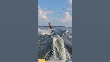 Wakeboard Practice #wakeboarding #fail #funny