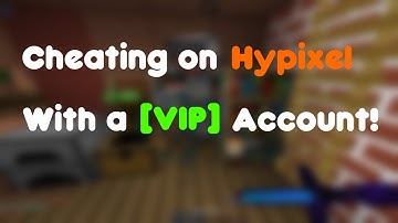 Cheating on Hypixel with a VIP ACCOUNT! (Azura X)