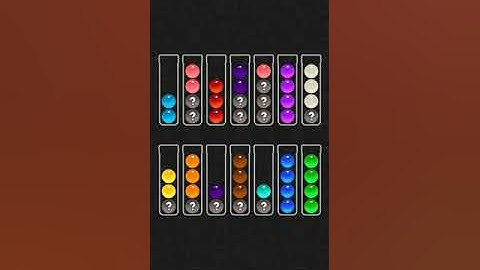 Ball Sort Color Water Puzzle Solution Level 545
