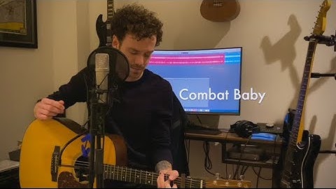 Combat Baby - Metric (acoustic guitar cover by Kyle Wallace)