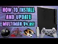 Install & Update multiMAN v4.85! Any CFW PS3!