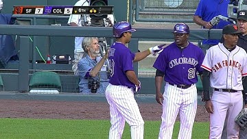 SF@COL: Ynoa drives in Rutledge for first career RBI