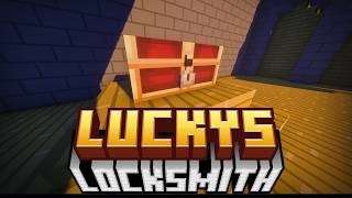 😎Security for your CHESTS! | Lucky's Locksmith ModReview 1.21.1 [LeonidasGames]