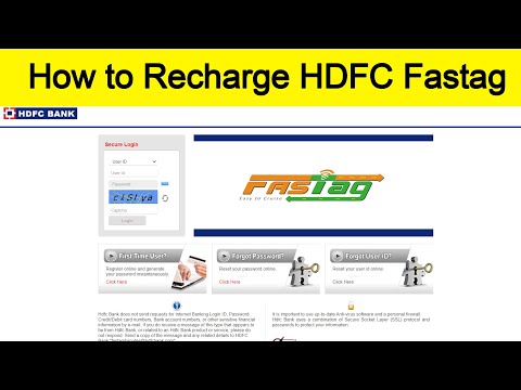 முறையாக HDFC Fastag ரீசார்ஜ் செய்வது இப்படி How to Recharge HDFC Fastag