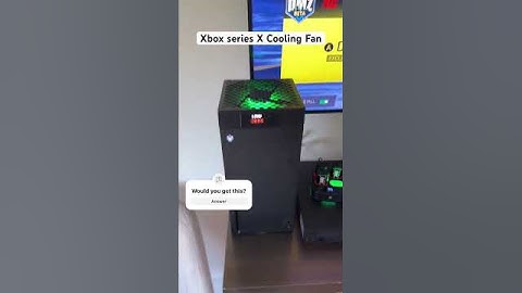How to prevent your Xbox series X from overheating! #amazonfinds #xbox #hacks #gadgets #shorts #fan