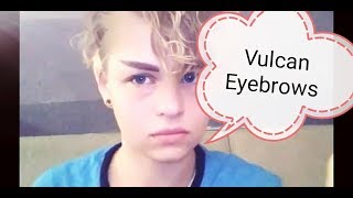 DIY Vulcan Eyebrows | Cosplay makeup | Spock Makeup #2