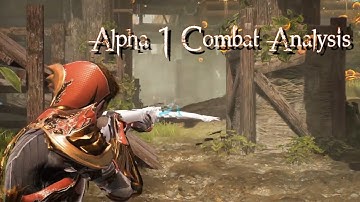 Ashes of Creation Alpa One Trailer - Action Combat Analysis