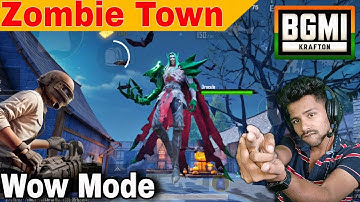 BGMI WOW MODE : Zombie Town Full Clear! 3 Dracula Boss Defeated in Final Round