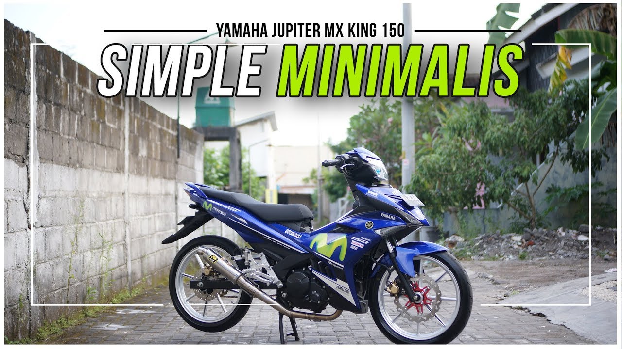 Review Jupiter MX King Modif Road Race Harian SimpleMinimalis YouTube