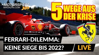 Gewinnt Ferrari bis 2022 kein Formel 1-Rennen mehr?